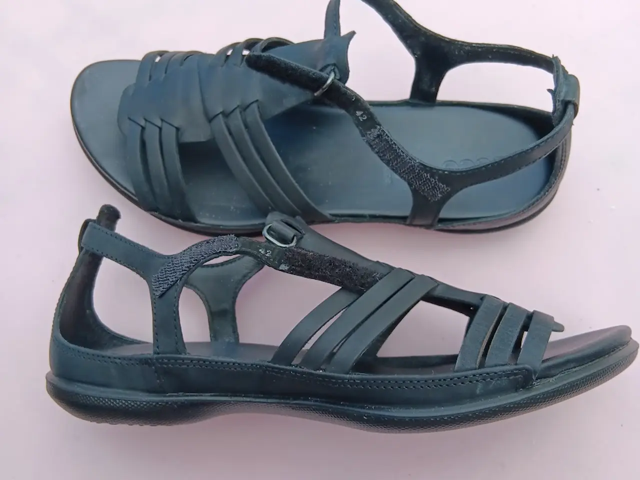 Billede 7 - Eccos nyeste sandal i læder kun købt, aldrig brugt