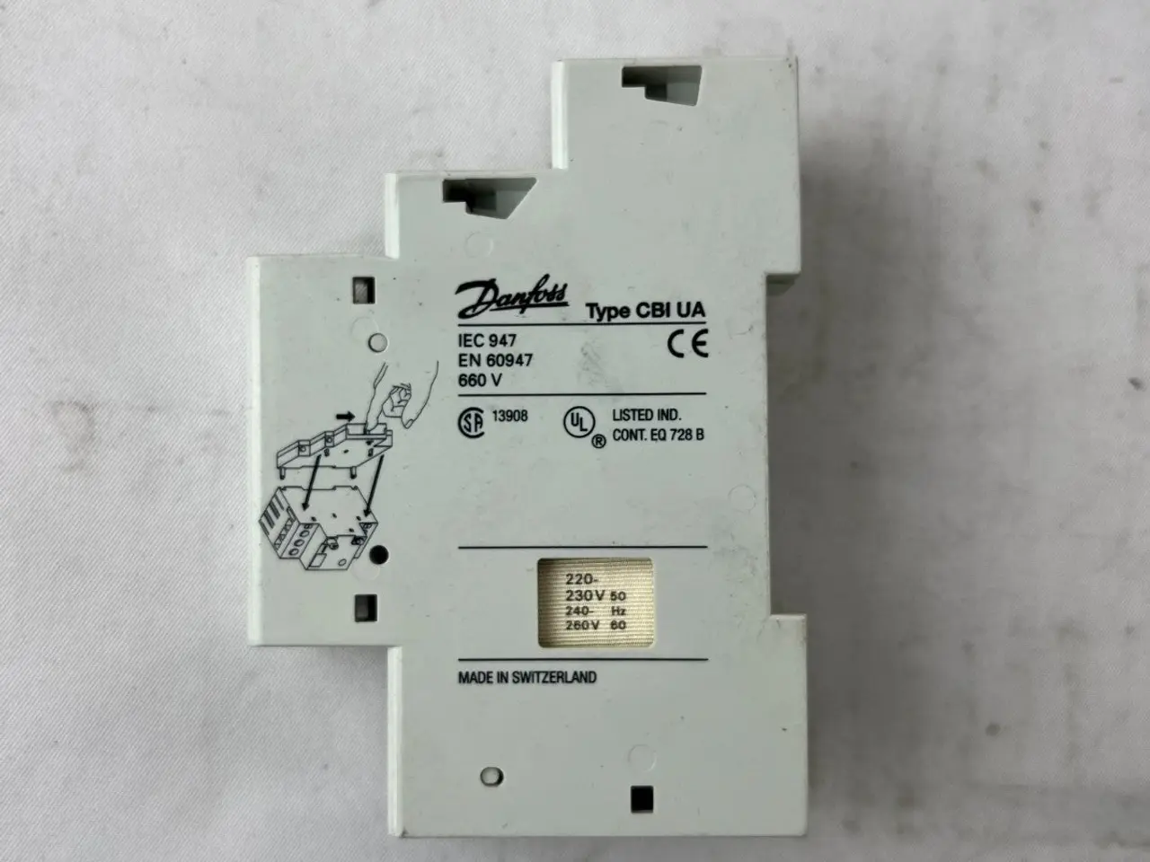 Billede 3 - Danfoss CBI UA Undervoltage Release 220-240V 660V