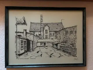 Billede af det gamle garveri i Bogense