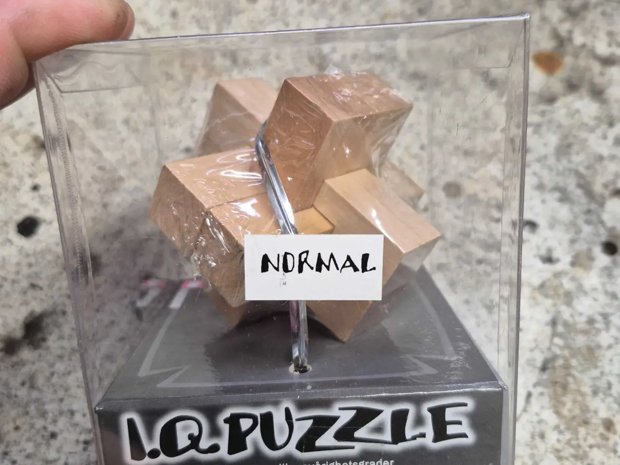 Billede 3 - IQ puzzle i træ 