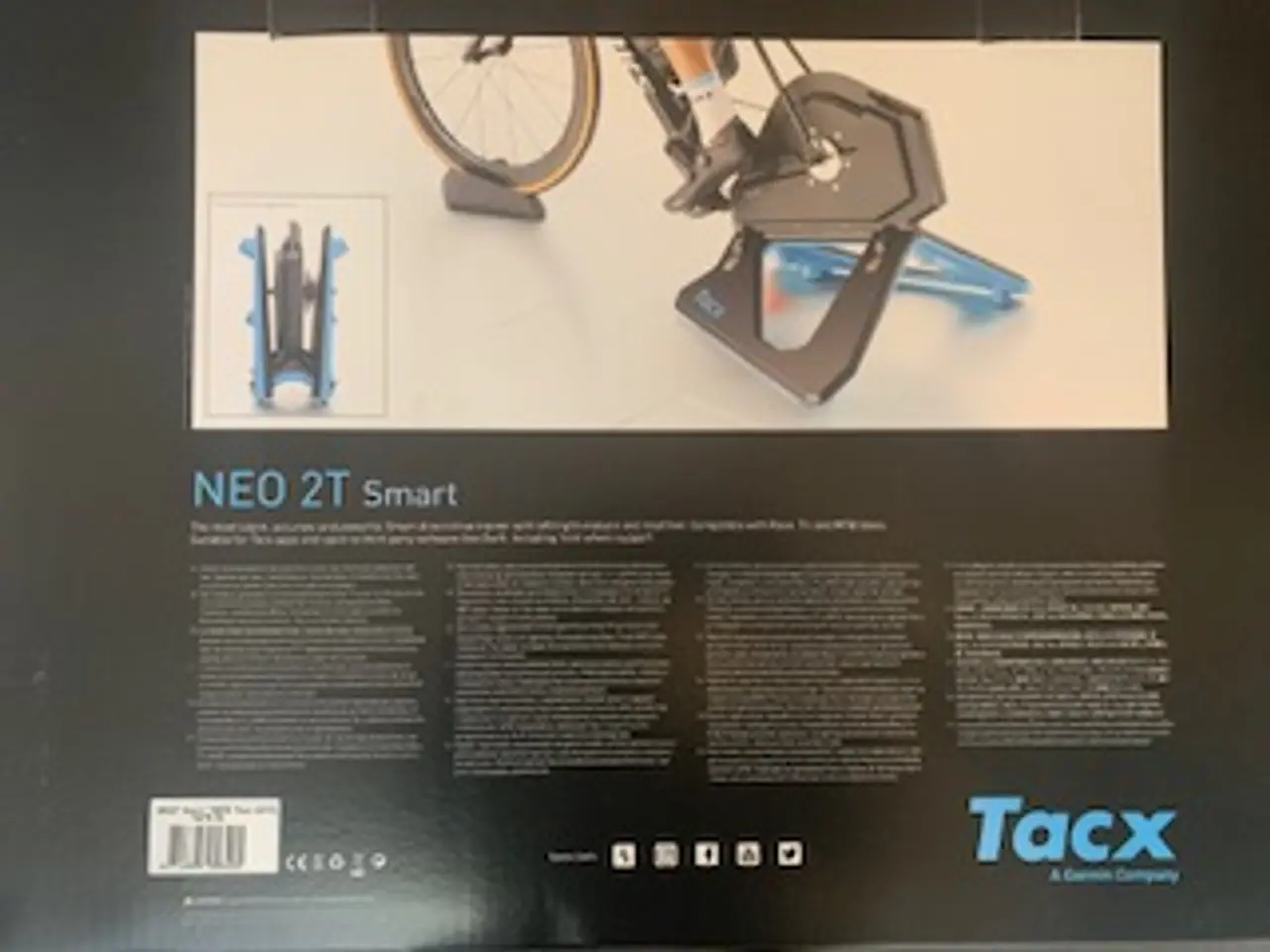 Billede 2 - TACX Neo 2T Smart Hometrainer sælges