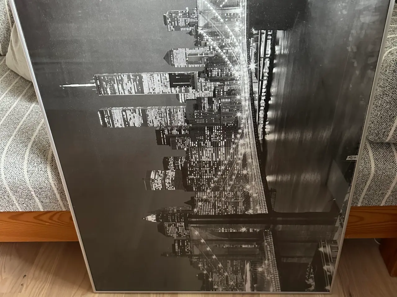 Billede 1 - New York plakat i Aluramme