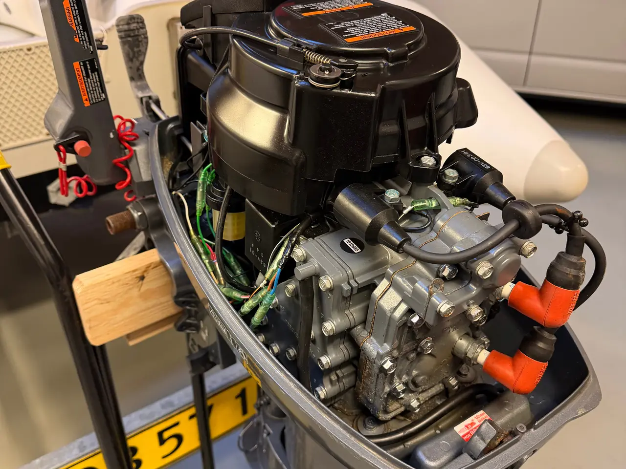 Billede 11 - đ€ Aquarib 360 + Yamaha V-Max 9,9 (afproppet) + tr