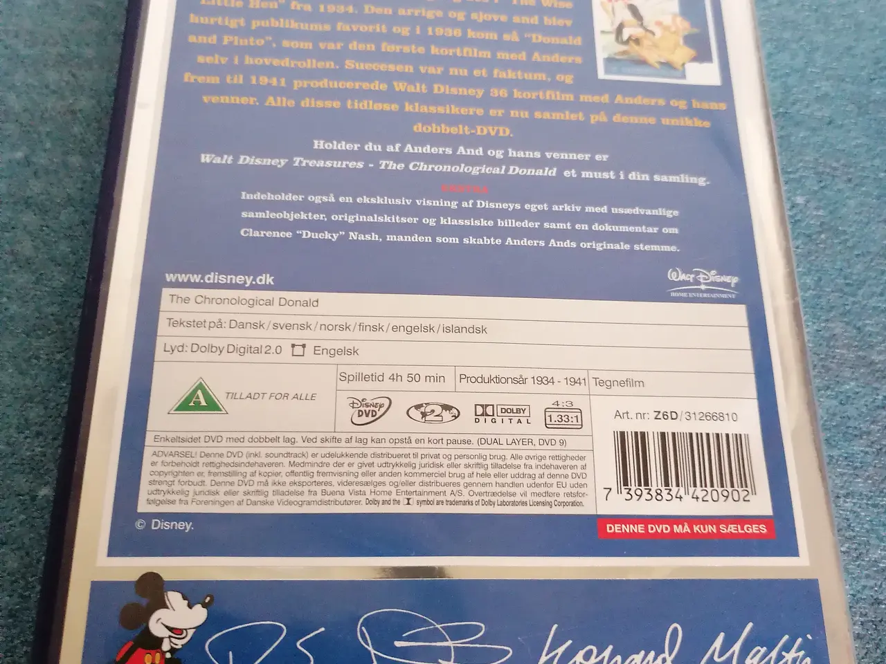 Billede 2 - Disney Treasures - The Chronological Donald Duck