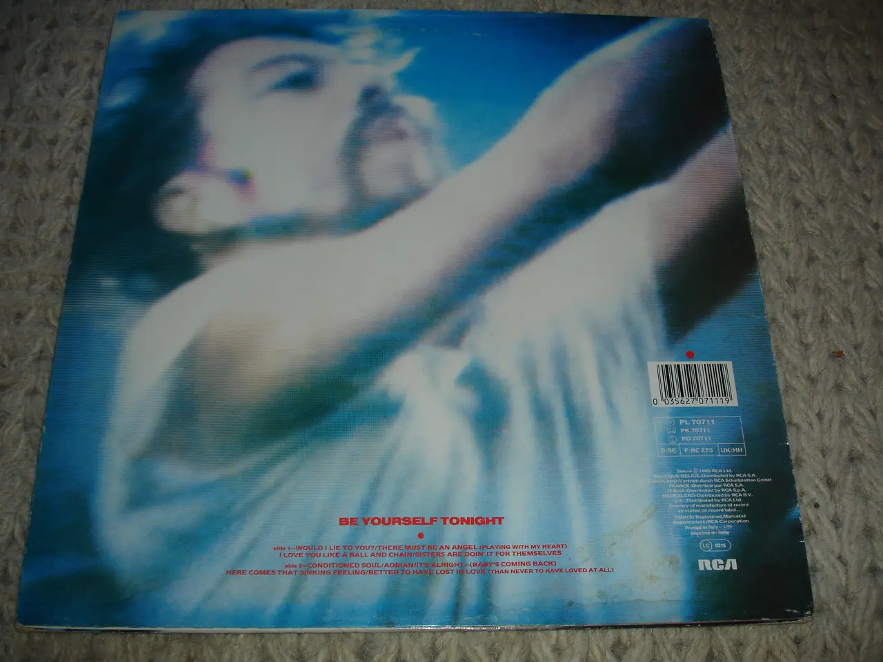 Billede 3 - (Sender gerne) Eurythmics – Be Yourself Tonight