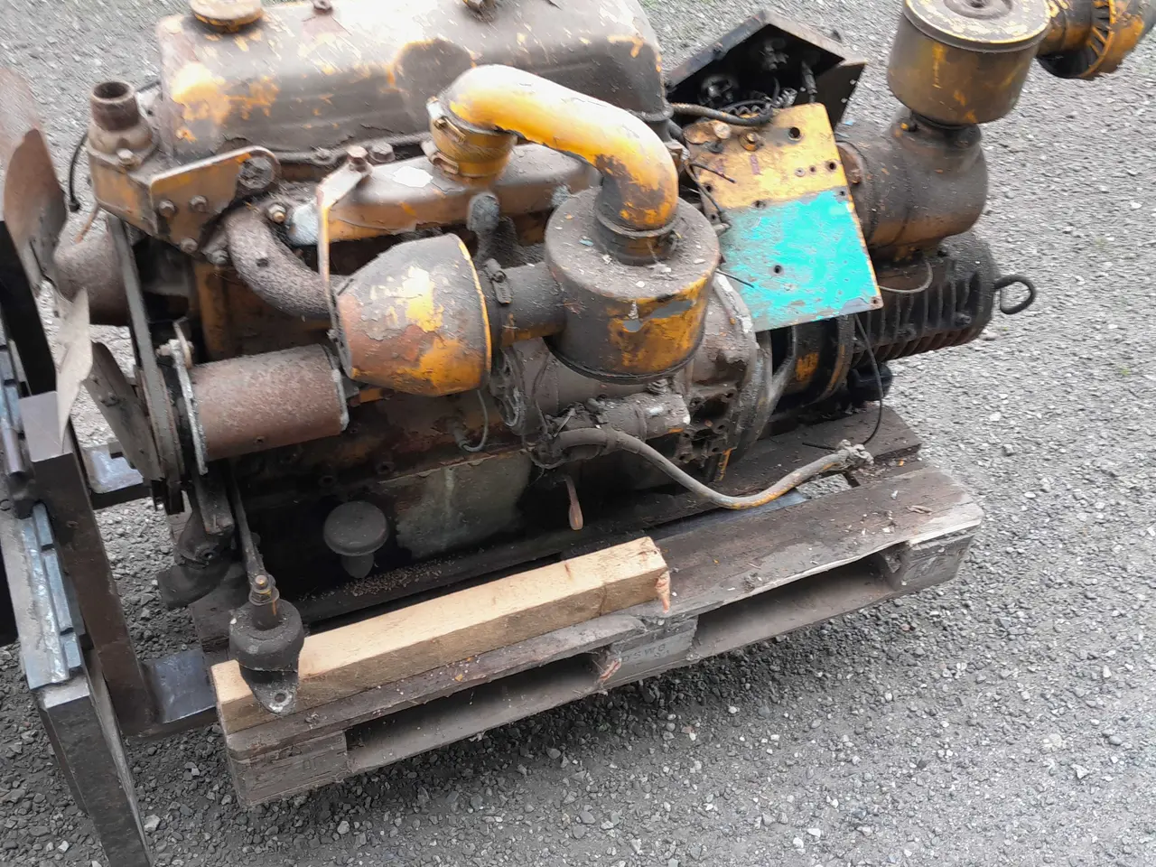 Billede 2 - Ford motor med skruekompressor.