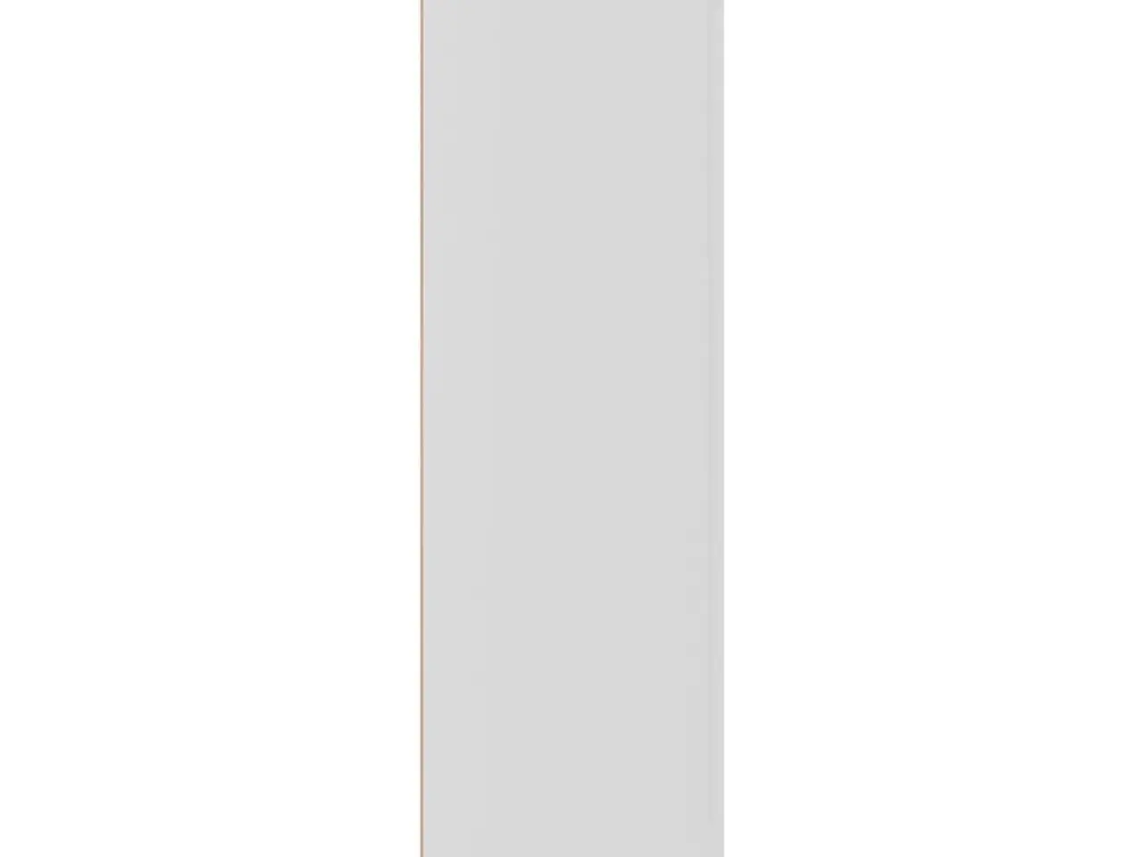 Billede 7 - Vitrineskab 82,5x30,5x115 cm spånplade hvid