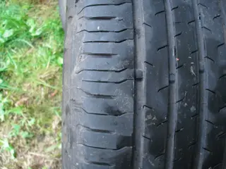 215/55 R16 dæk med alu fælge