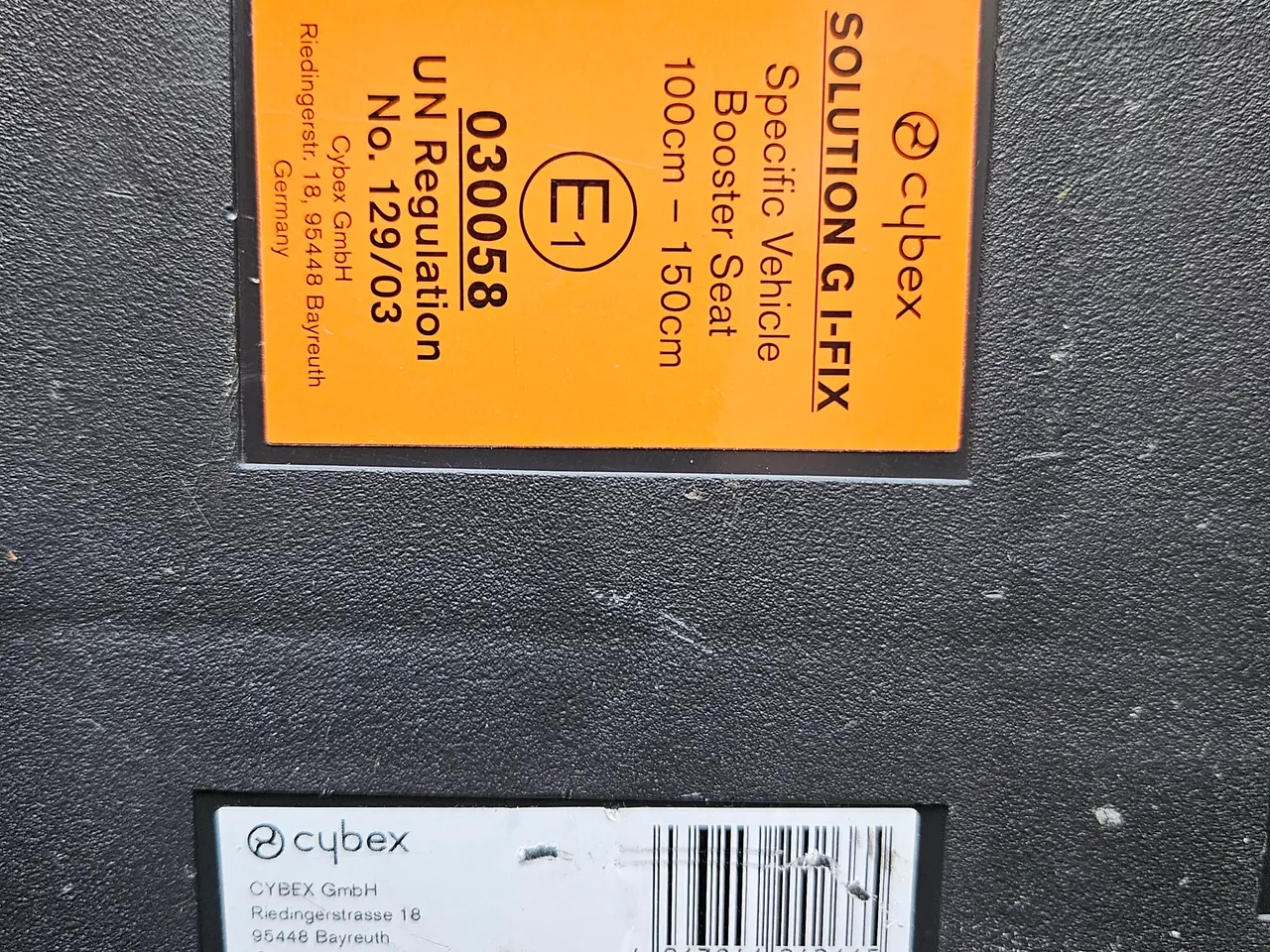 Billede 10 - Cybex Solution G i-Fix autostol 15-50 kg grå