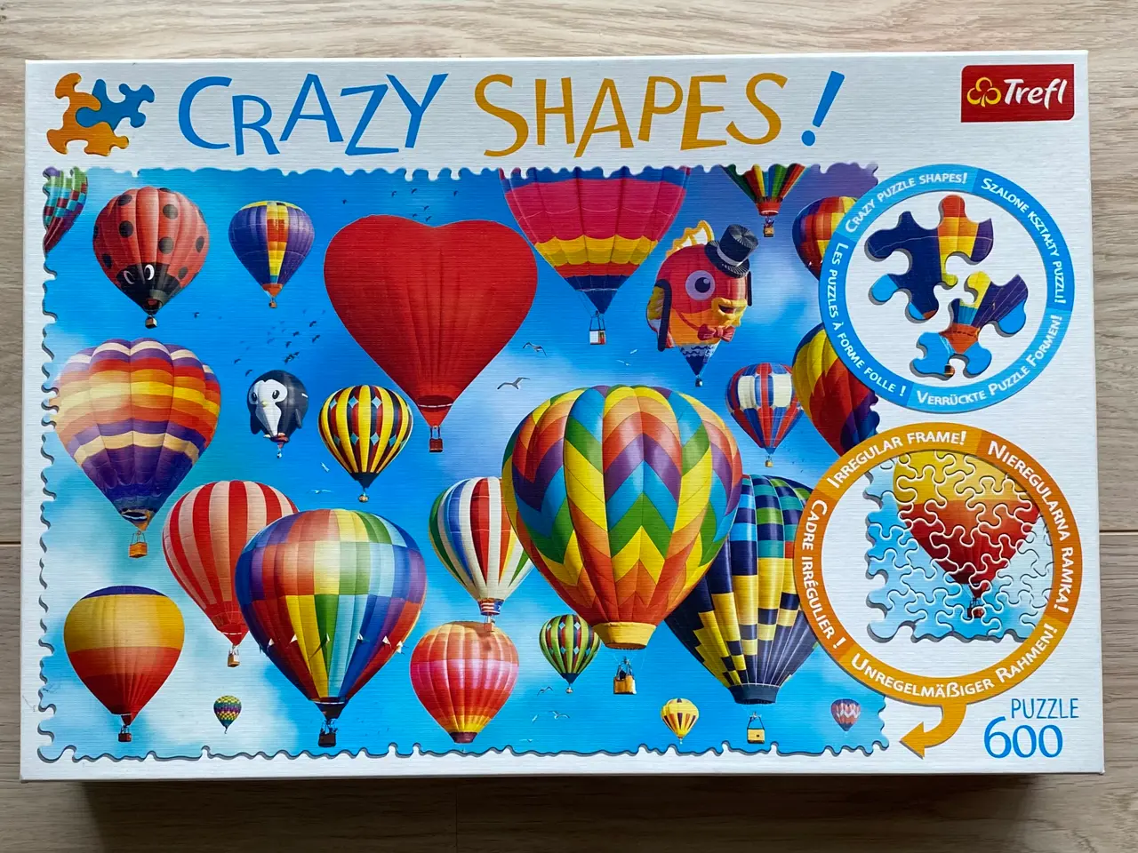 Billede 1 - Colourful Balloons 600 XL brikker, puslespil