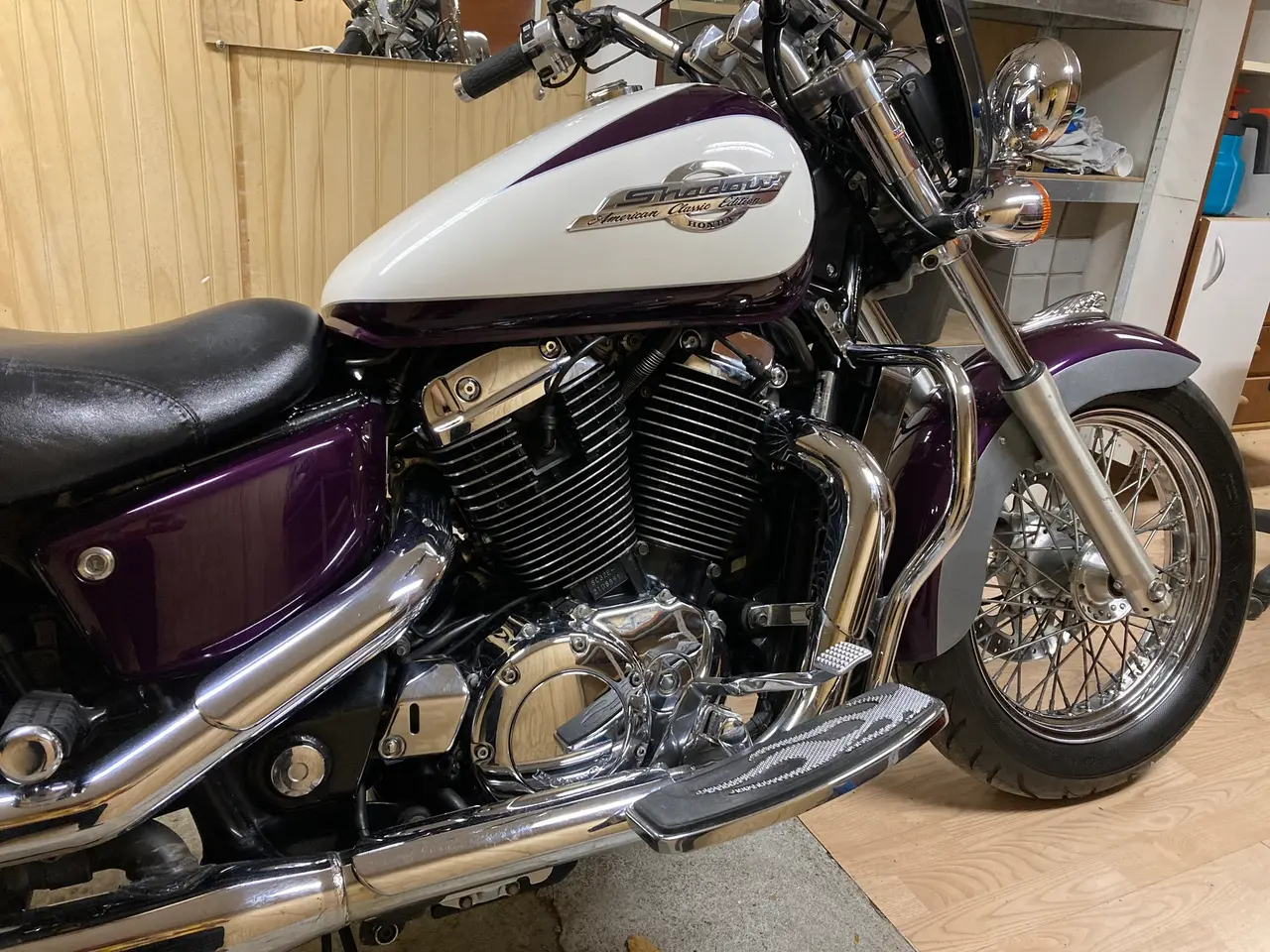 Billede 7 - Flot og yderst velholdt Honda vt1100 Shadow c2 ace
