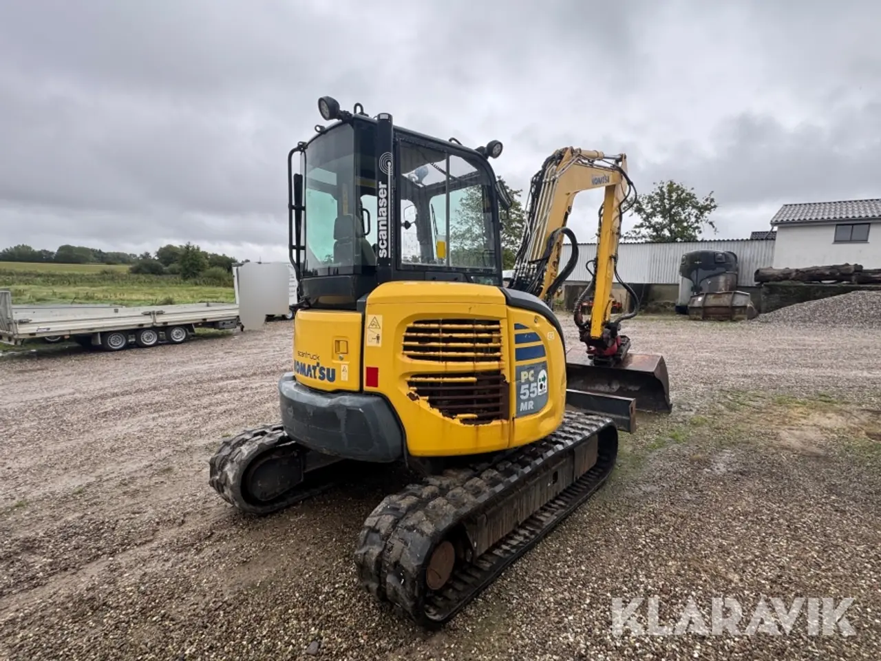Billede 3 - Gravemaskine Komatsu PC 55 MR