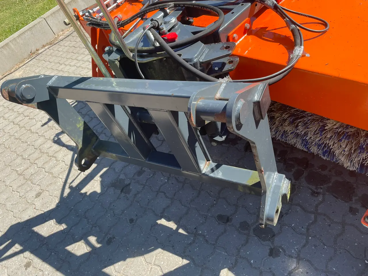 Billede 7 - Tuchel-Sweep Profi 660-230 fejekost, 230 cm med op