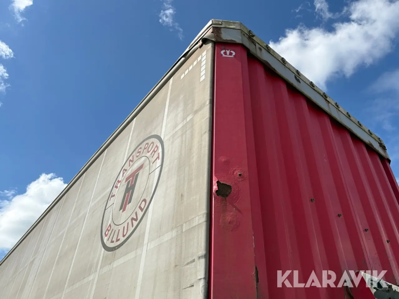 Billede 9 - Trailer Krone SD med presseningsopbygning