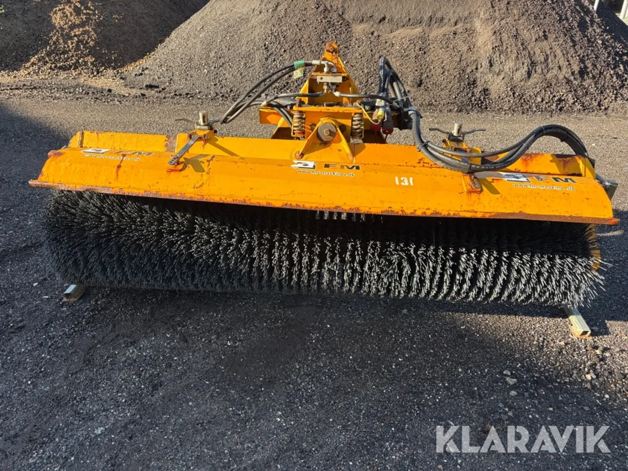 Billede 8 - Hydraulisk kost FM HFA 2,3 meter - til a-ramme