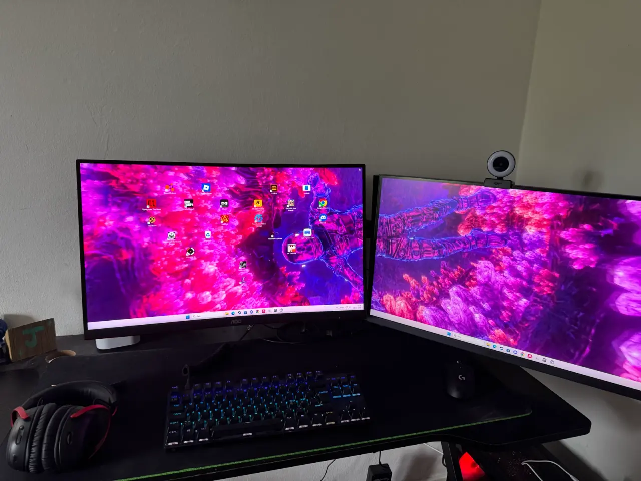 Billede 1 - Fantastisk gaming setup🕹️🕹️