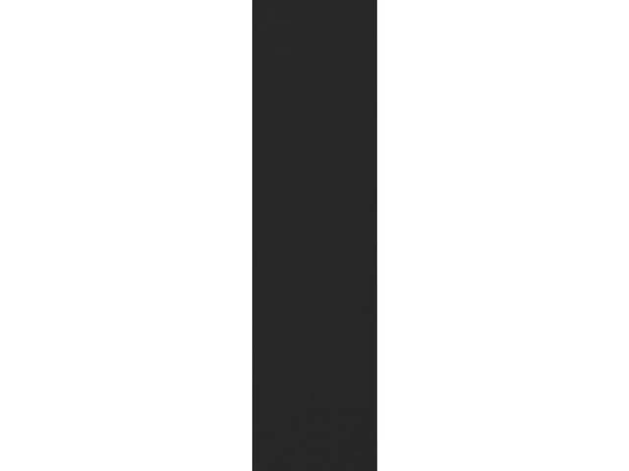 Billede 7 - Vitrineskab 82,5x30,5x150 cm konstrueret træ sort
