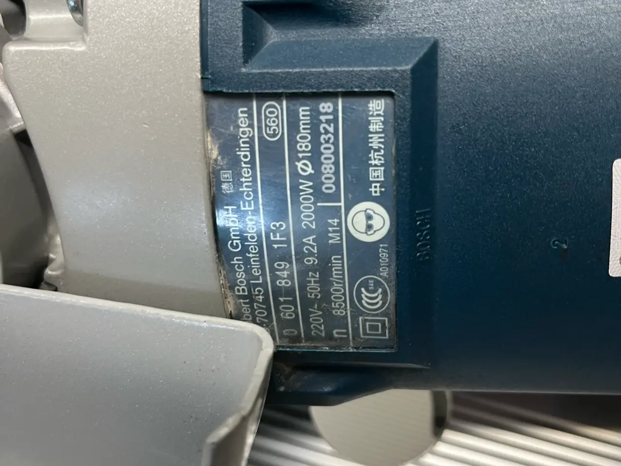 Billede 3 - Bosch GSW 20-80 professional vinkelsliber