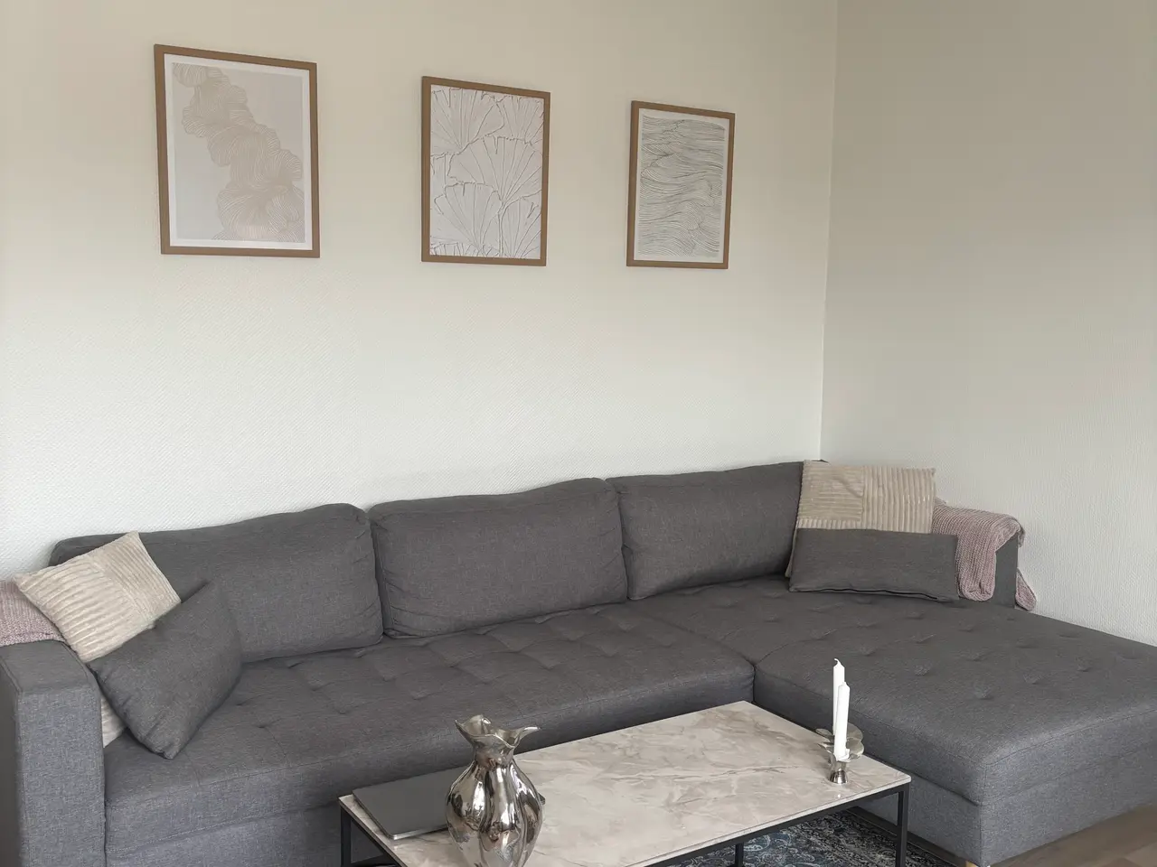 Billede 1 - Sofa med chaiselong