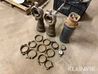 Storz-koblinger og slangebånd - blandet lot