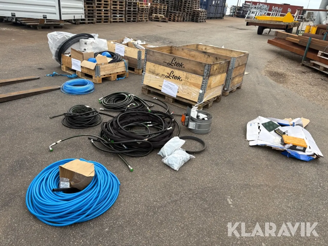 Billede 6 - Diverse pneumatik udstyr 6 paller Festo