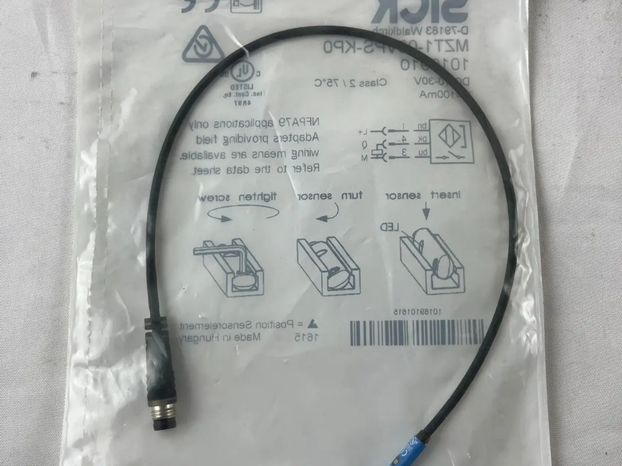 Billede 6 - SICK MZT1-03VPS-KP0 Cylinder Sensor Magnetic PNP