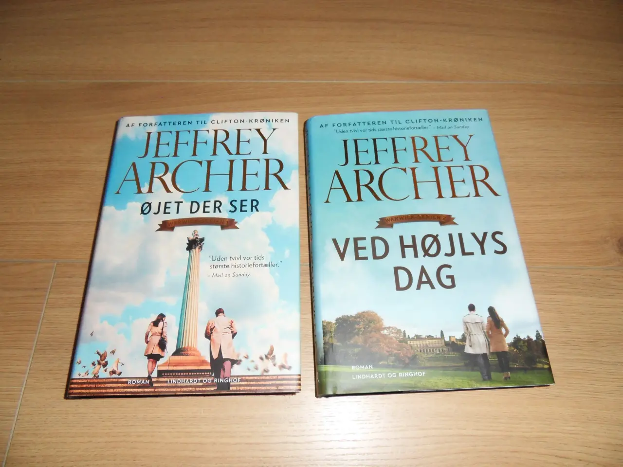 Billede 2 - Jeffrey Archer. Clifton-krøniken. Warwick-serien