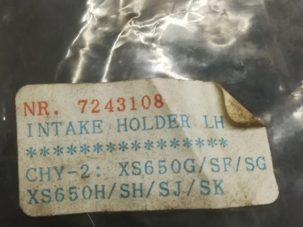 Billede 3 - Yamaha xs650 indsugning studs