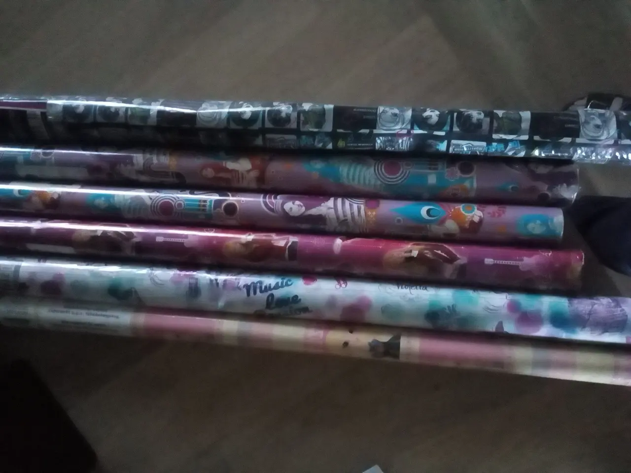 Billede 1 - Bogbind, seks stk. 20,- for alle seks