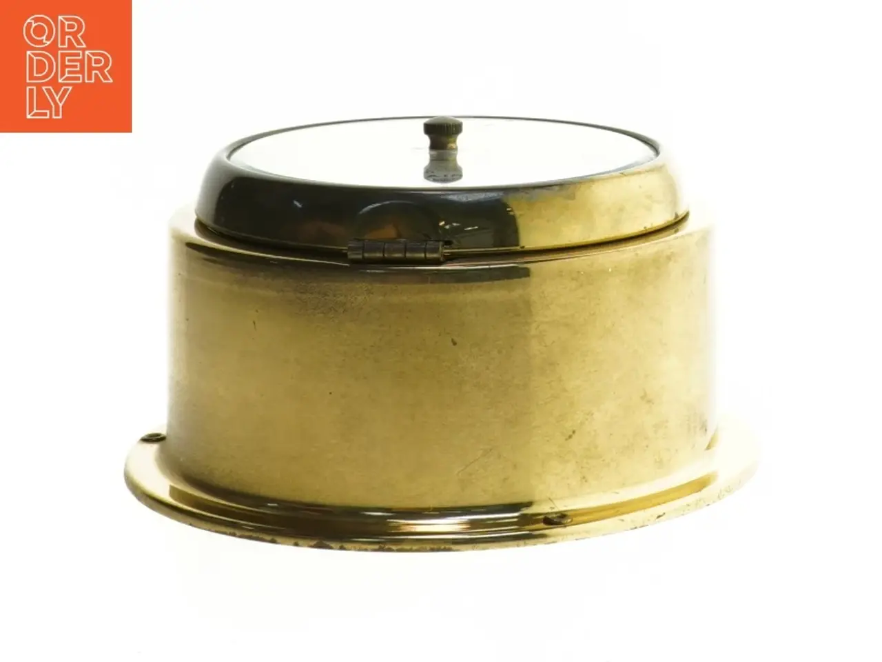 Billede 2 - Messingbarometer (str. Ø 15x8 cm)