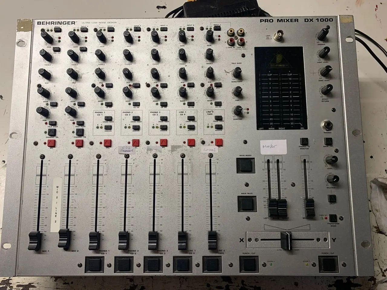 Billede 1 - Behringer DX 1000 Promixer DJ diskoteksmixer
