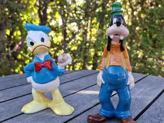 Retro Disney figurer - Anders And & Fedtmule