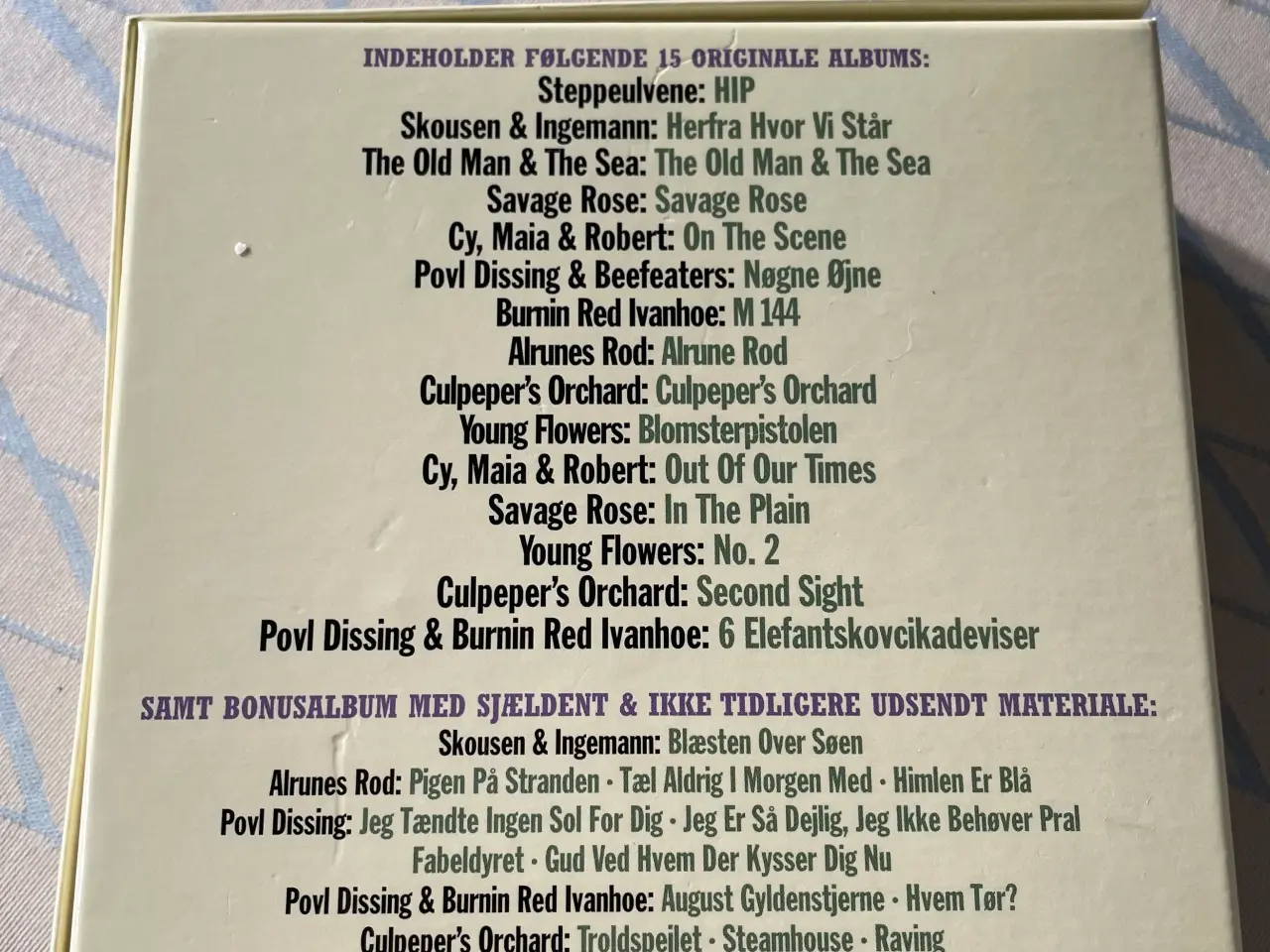 Billede 2 - Dansk rock historie 1966-1978
