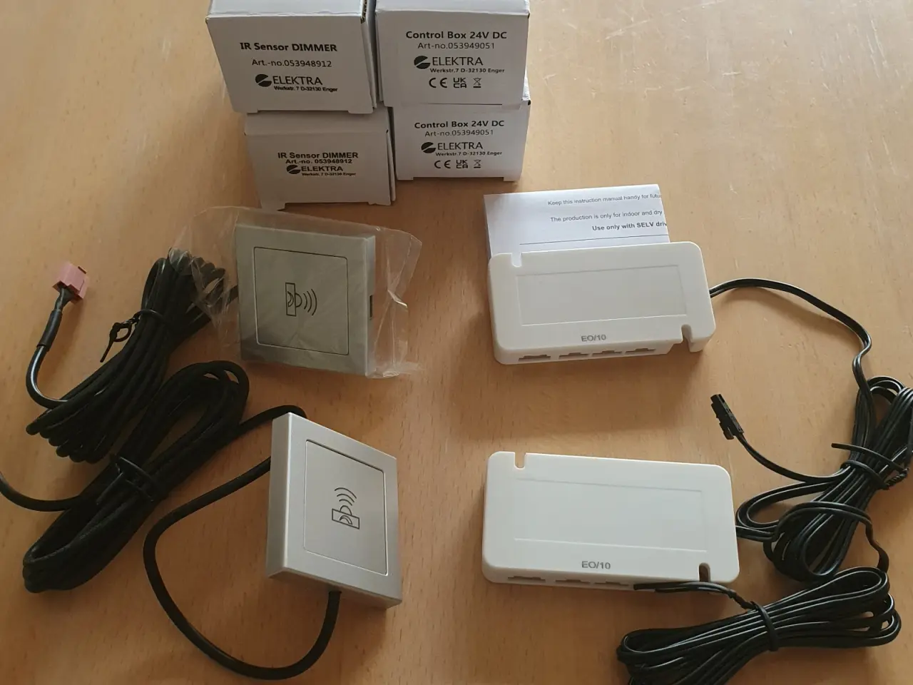Billede 1 - Elektra control box og sensor dæmper