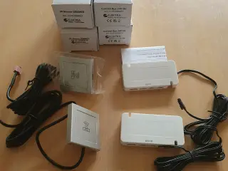 Elektra control box og sensor dæmper