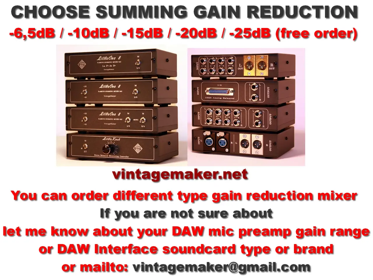 Billede 8 - 16 CH Input Analog Studio Summing Mixer