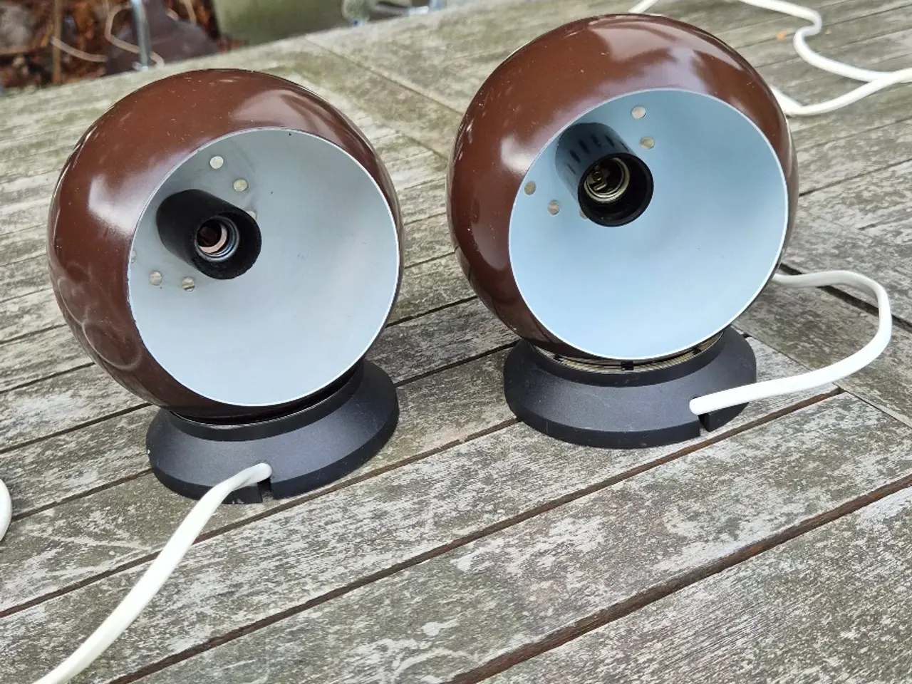 Billede 3 - Fine chokoladebrune magnetlamper fra ABO Randers