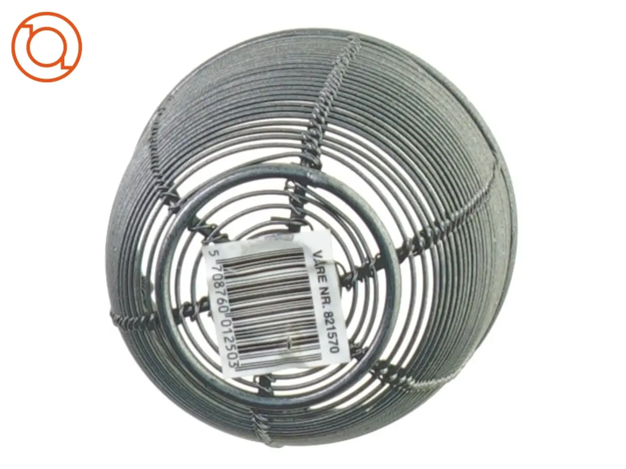 Billede 3 - Metal flet Kurv i trådnet (str. 9 x 7 cm)