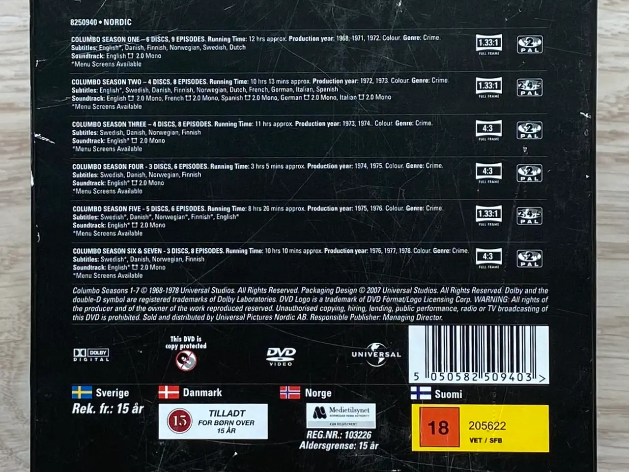 Billede 4 - Columbo Sæson 1-7 (23-disc) (Peter Falk)