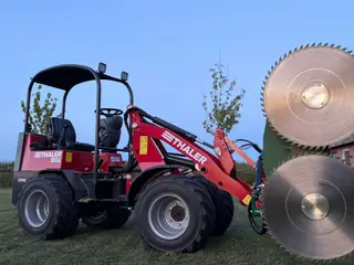 HE Maskiner HE 1400 Professionel sav, med Elite frontramme med hydraulisk udskud og fuld kip på savklinge