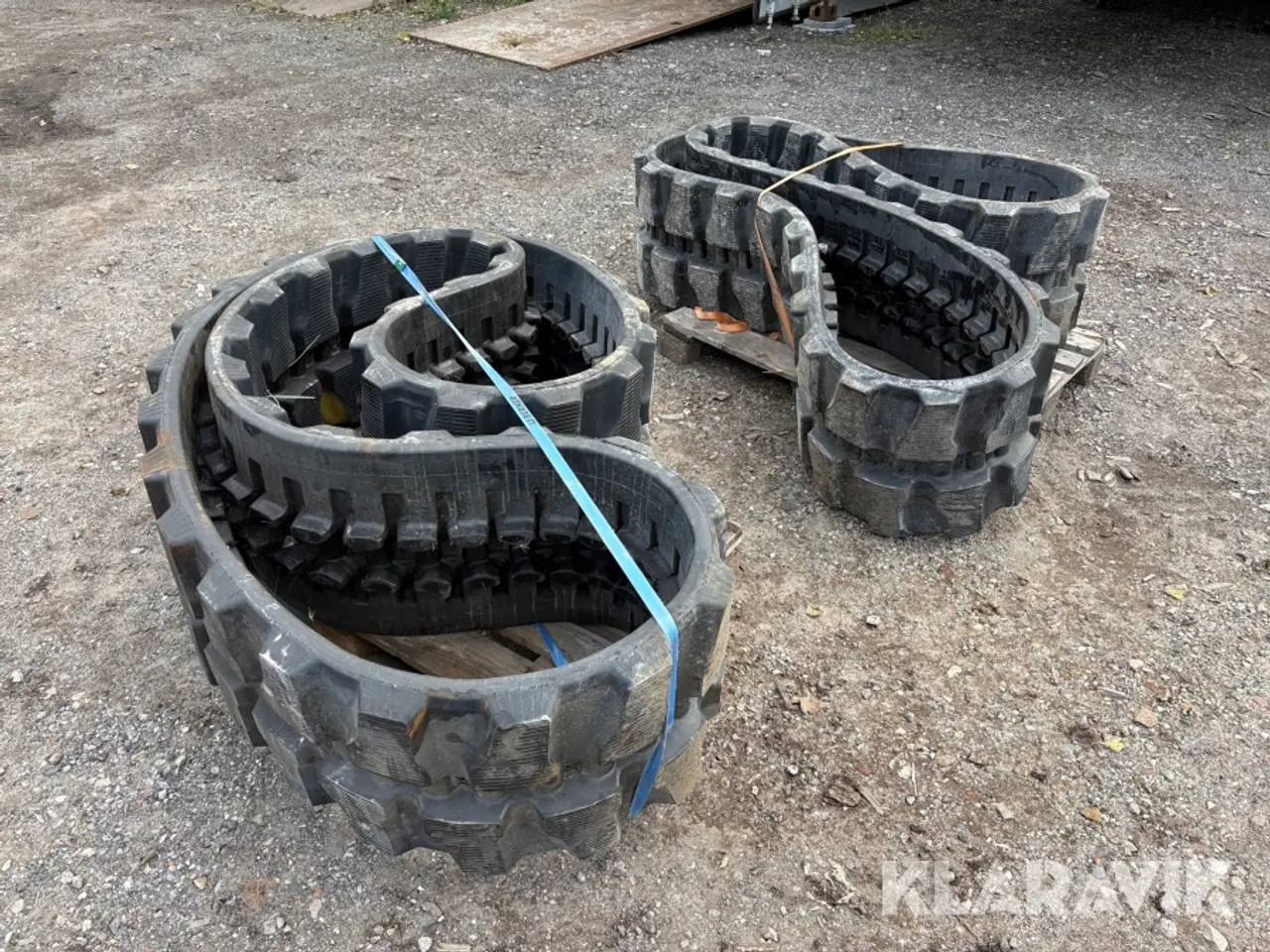 Billede 1 - Gummibælter Terra Track RT500/318/00 til gravemaskine, 2 Styk