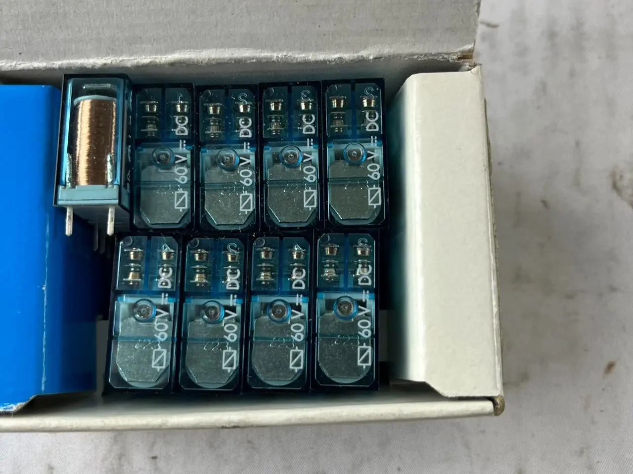 Billede 8 - Finder 40.52.9.060.0000.PAC PCB relæ 60VDC Coil 8A