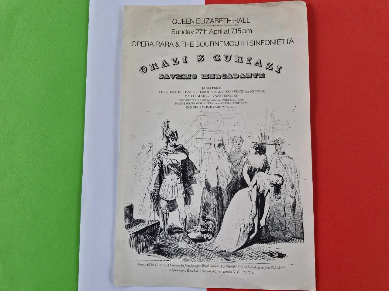 Billede 1 - Mercadante: Orazi e Curiazi