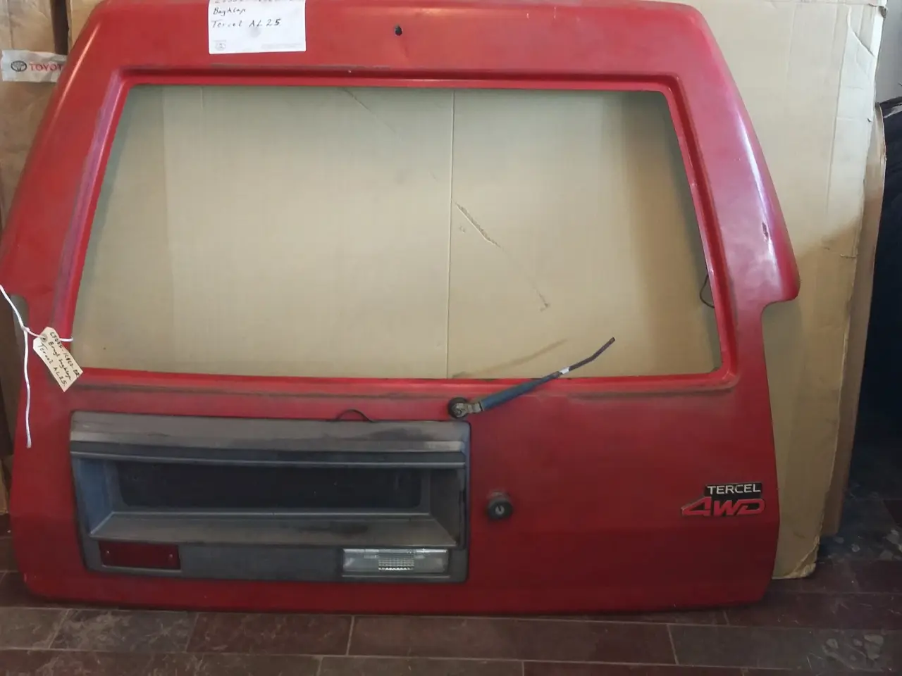 Billede 1 - Bagdør / Bagklap Toyota Tercel AL25