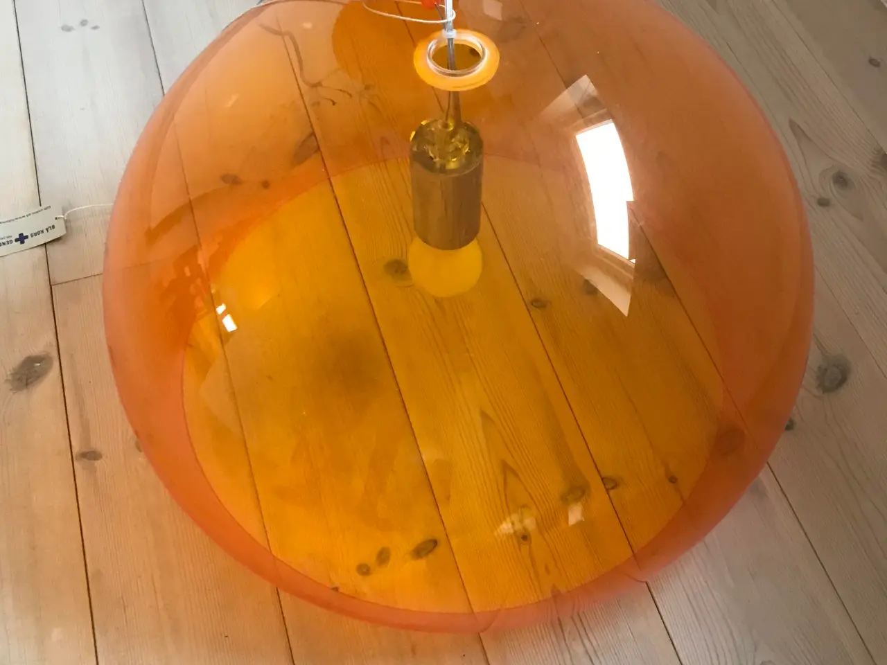 Billede 1 - Phanton loftslampe original med fatning og ledning