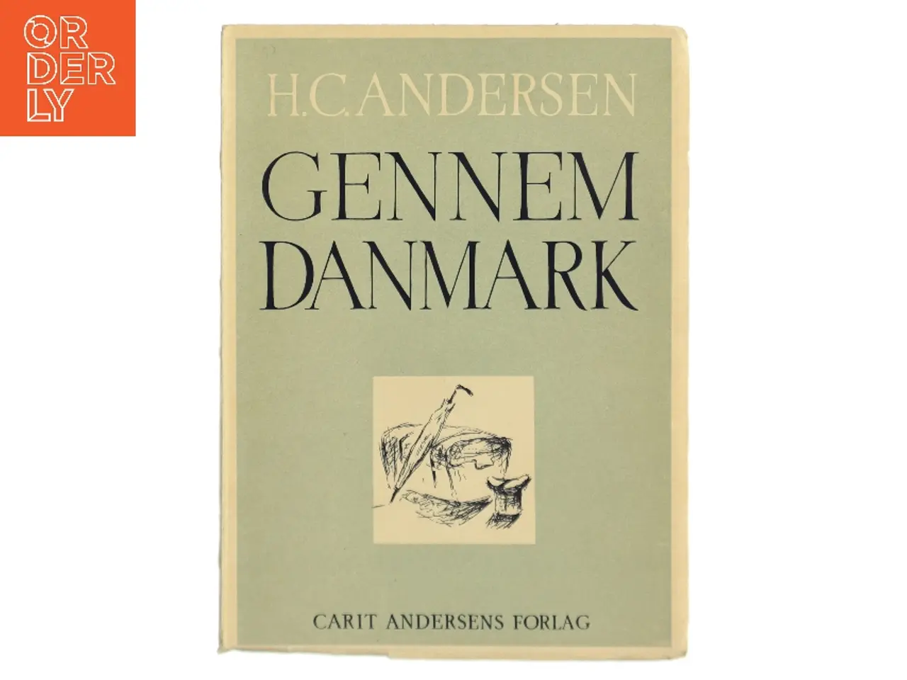 Billede 1 - Gennem Danmark af H.C. Andersen (Bog)