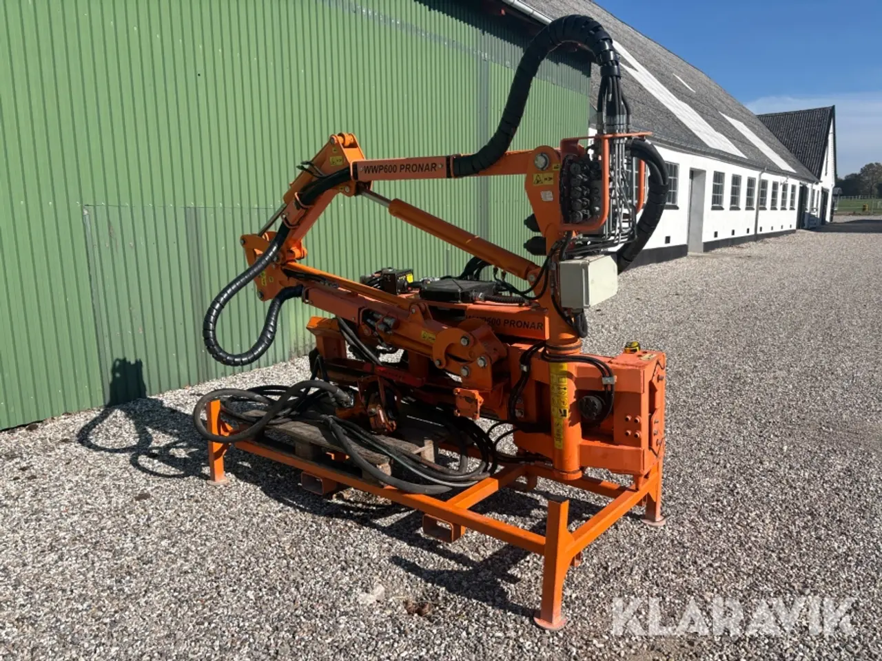 Billede 3 - Frontmonteret armklipper Pronar WWP600 med GK140 klippehoved