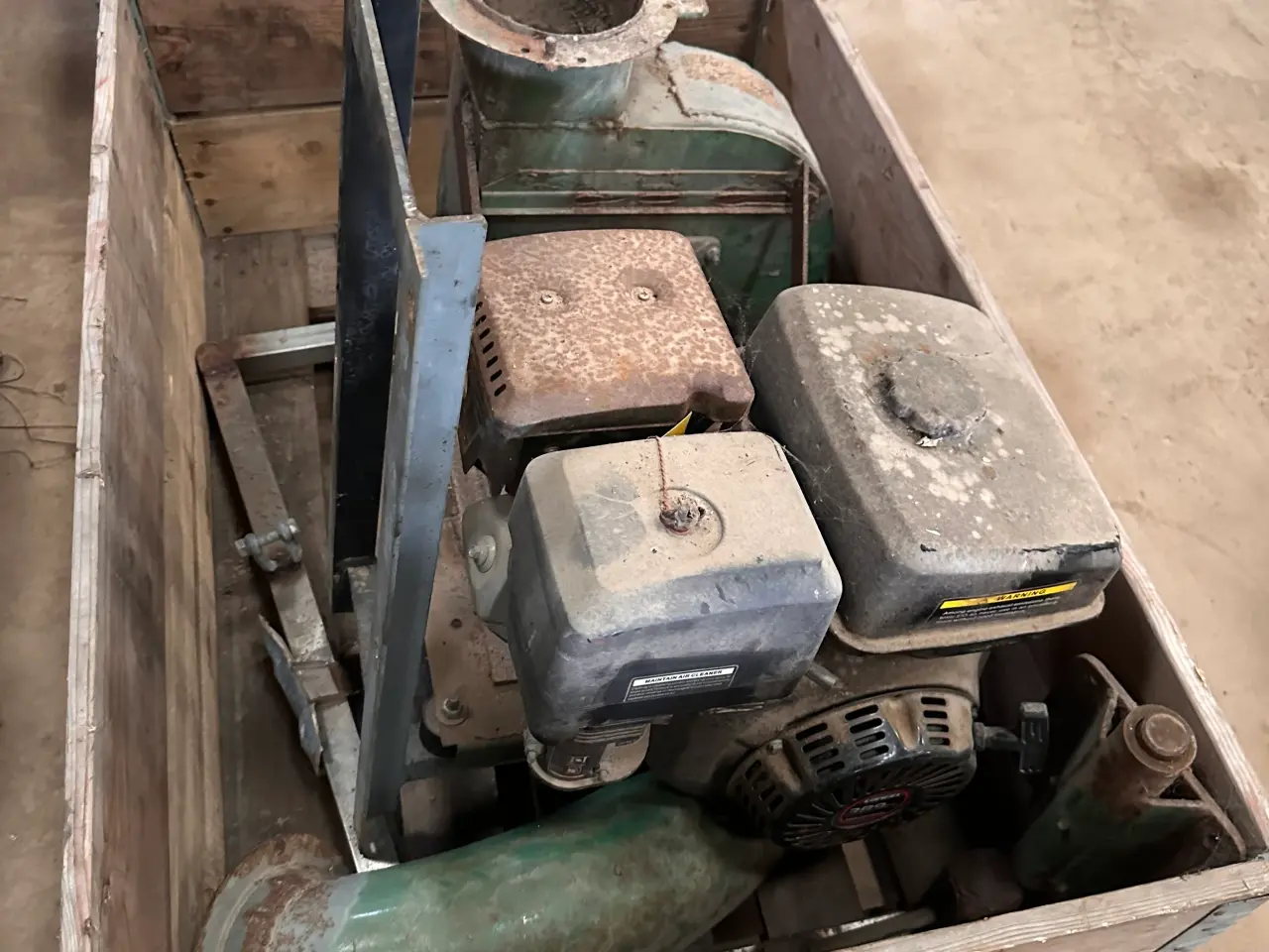 Billede 1 - Løvsuger m. Benzinmotor