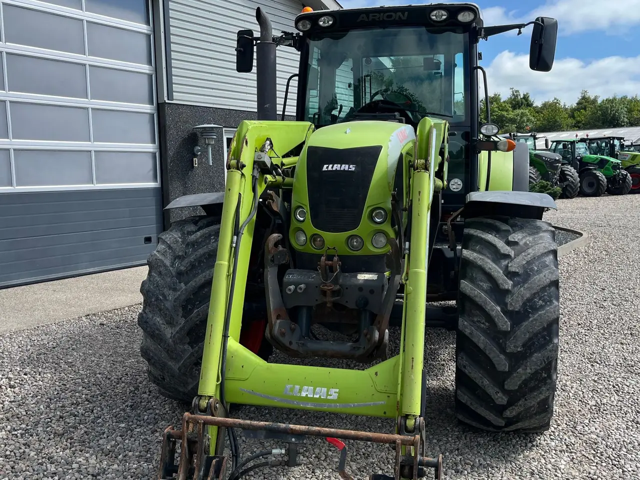 Billede 8 - CLAAS Arion 630 CIS Med frontlæsser og frontlift