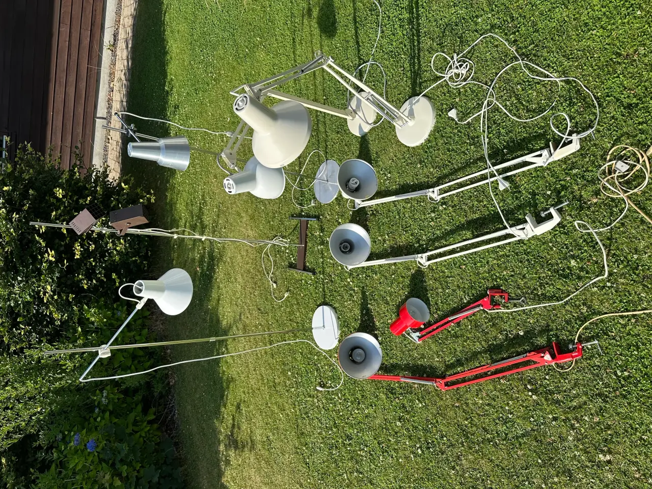 Billede 1 - Div. retro arkitektlamper og gulvlamper